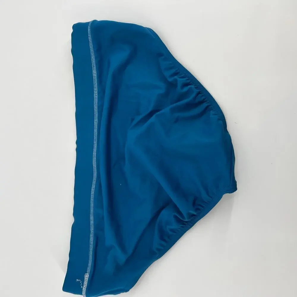Lands' End bundle / lot (2) swim tops and blue swim bottoms tankini bikini 10/12